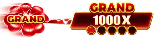 Clover Smash grand jackpot progress bar filled at 5 of 5 symbols with payout animation